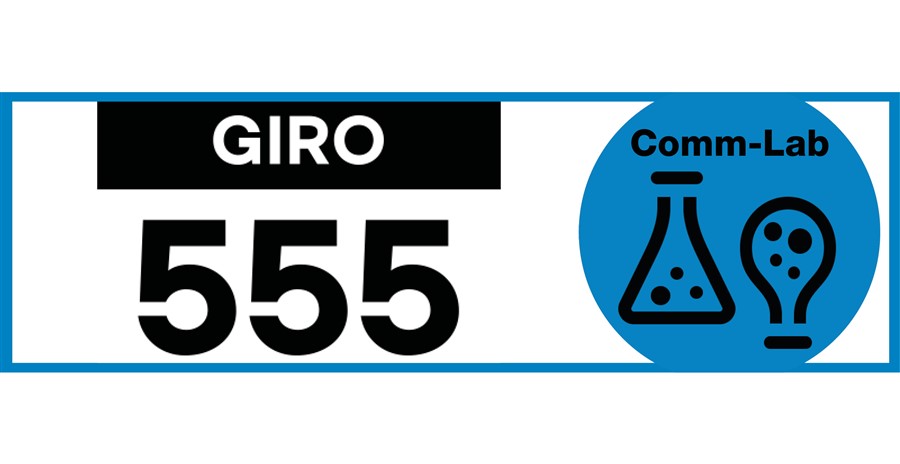 Bericht Comm-Lab Giro555 bekijken